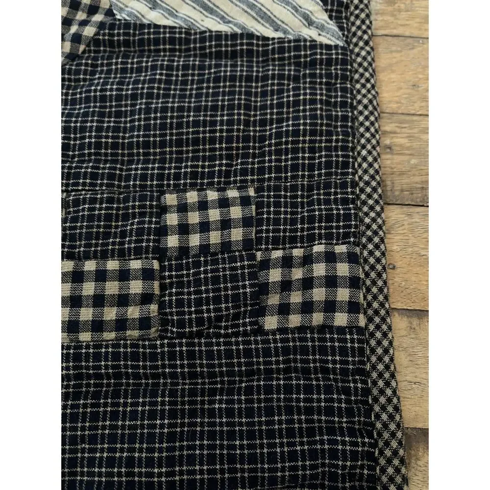Handmade Quilted Table Runner Rectangle Patchwork Star Pattern 50
